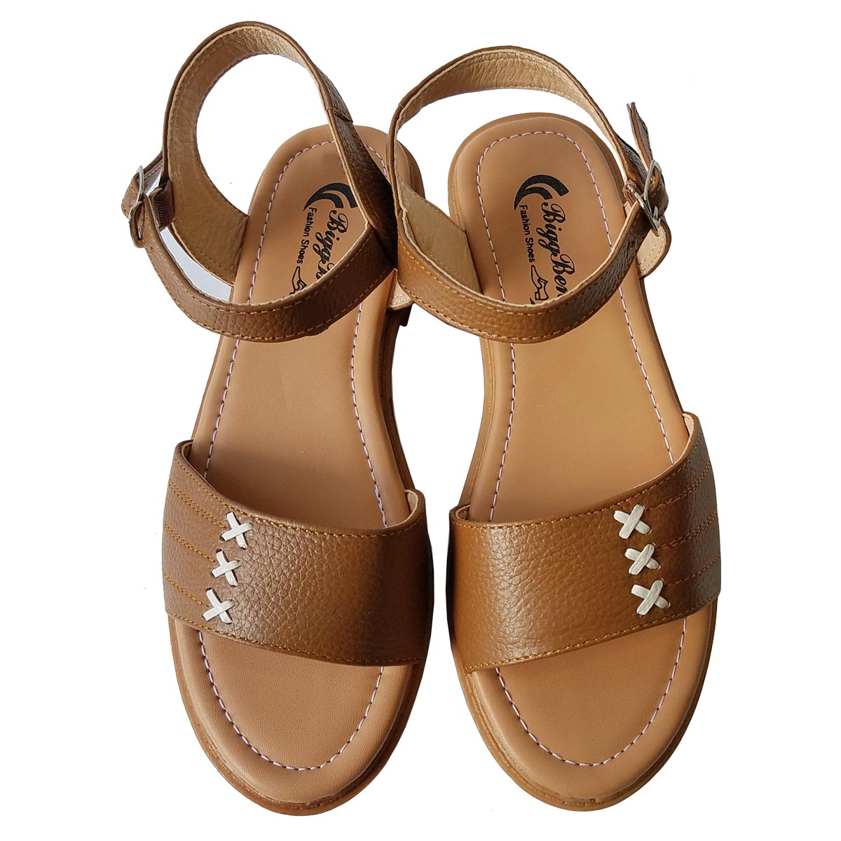 Giày Sandal Nữ BIGGBEN Da Bò Thật SDN54