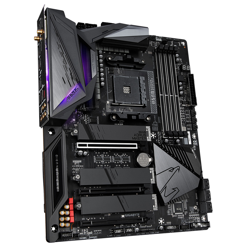 Bo mạch chủ Mainboard Gigabyte B550 AORUS MASTER AMD Socket AM4 - Hàng Chính Hãng