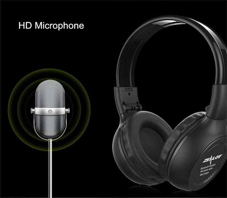 SOAIY Tai nghe Bluetooth chụp tai Sparkle Zealot B570 cao cấp - Hàng Nhập Khẩu