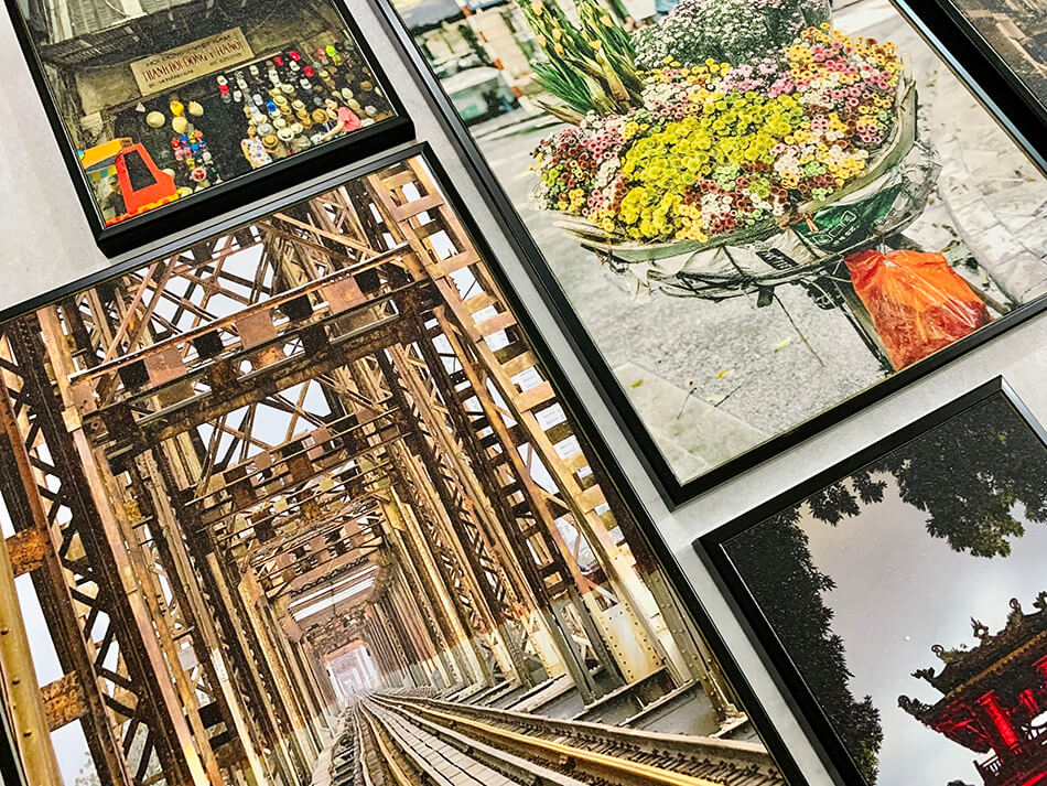 TRANH TREO TƯỜNG  - TRANH CANVAS - TRANH TREO TƯỜNG PHONG CẢNH HÀ NỘI