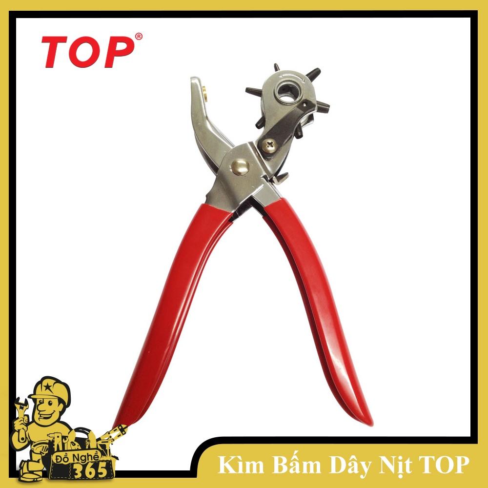 Kìm bấm lỗ dây nịt TOP - TH-212