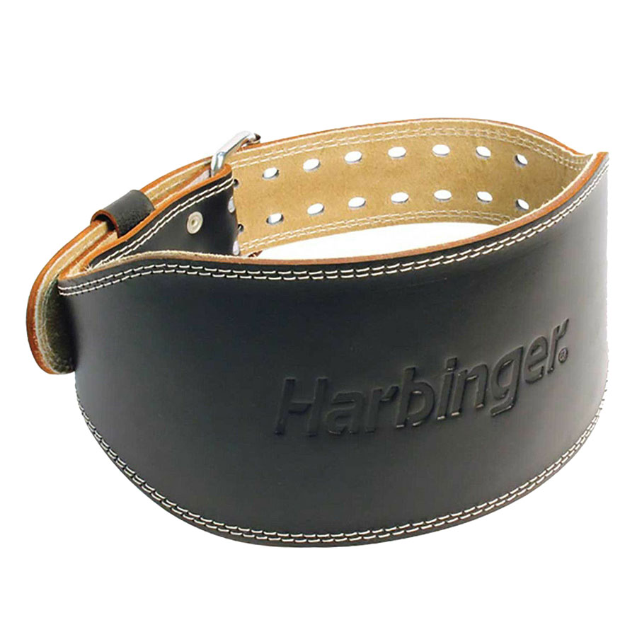 Đai Lưng Tập Gym Harbinger Padded Leather Belt 6 Inch – Loại Da