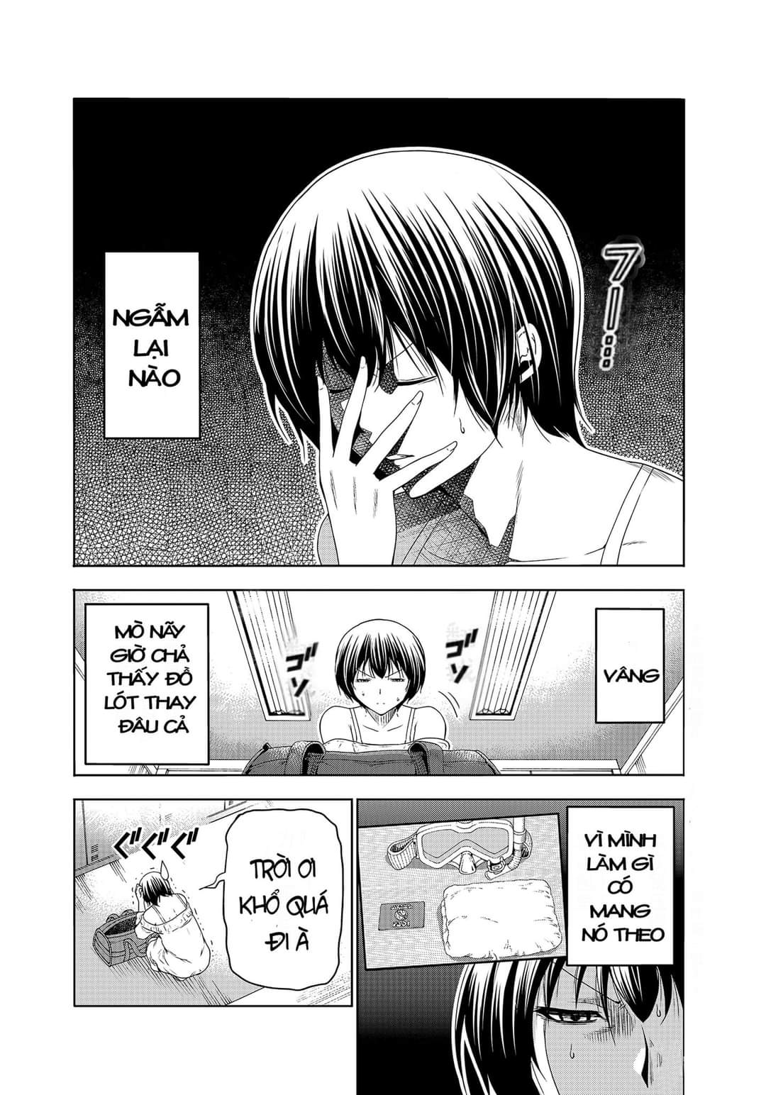 cô gái thích lặn - grand blue chapter 82 1