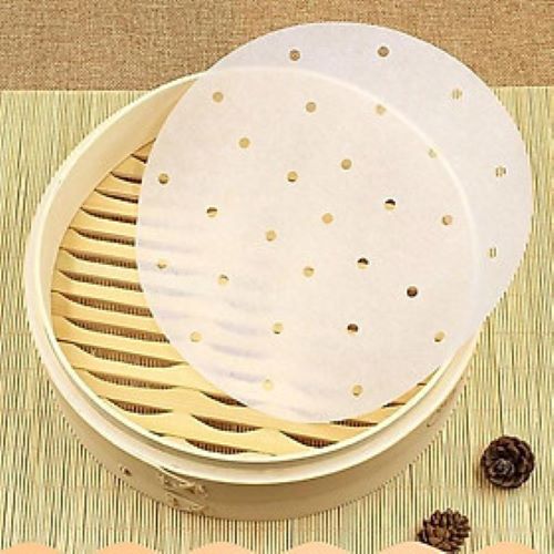 SET 100 TỜ GIẤY NẾN ĐỤC LỖ  DÙNG ĐỂ HẤP CHIÊN -23CM