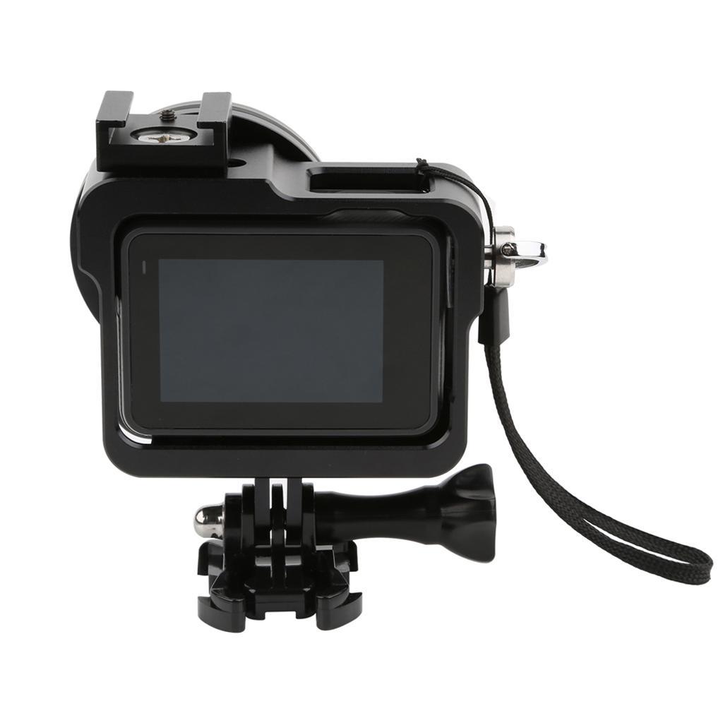 Aluminium Rig Housing Case Frame with 52mm UV Filter for Hero 5 Black