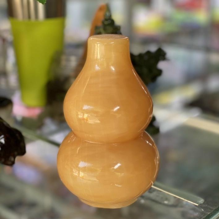 Hồ Lô Đá Ngọc Hoàng Long - Cao 16cm