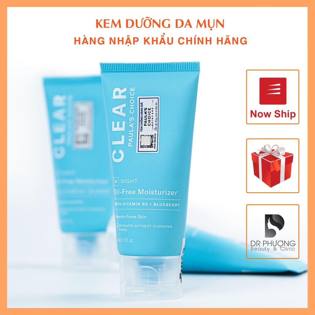 Kem dưỡng ẩm giảm tiết dầu cho da dầu mụn CLEAR OIL-FREE MOISTURIZER