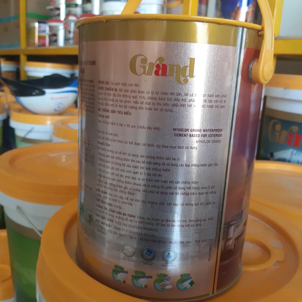 Sơn chống thấm gốc xi măng Mykolor Grand Waterproof Cement-Based For Exterior