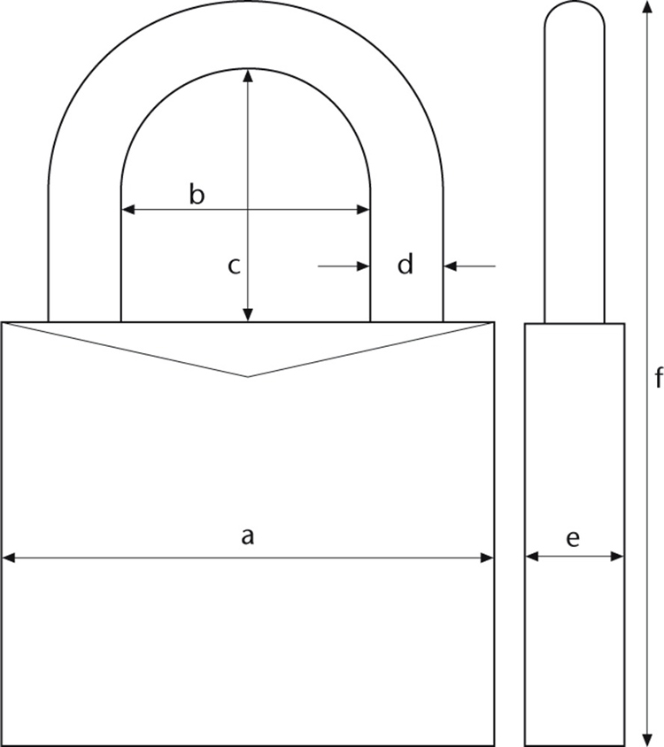 Khóa Titalium 80TI Series ABUS (50mm)