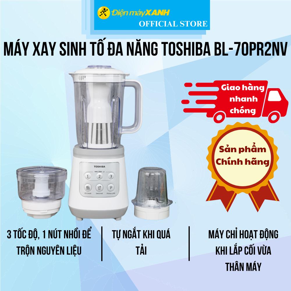 Máy xay sinh tố đa năng Toshiba BL-70PR2NV - Hàng Chính Hãng