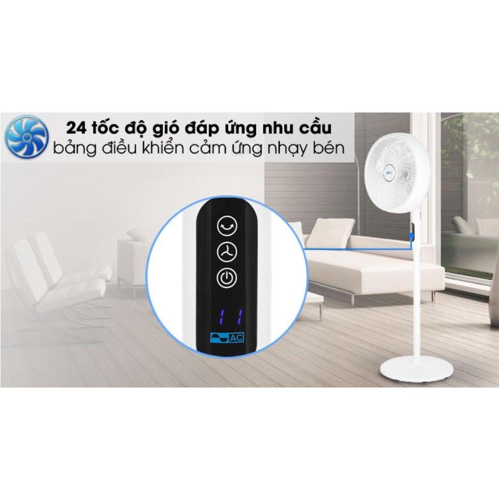 Quạt đứng AC ASF01D145, công suất 16W, động cơ DC Inverter - Hàng chính hãng