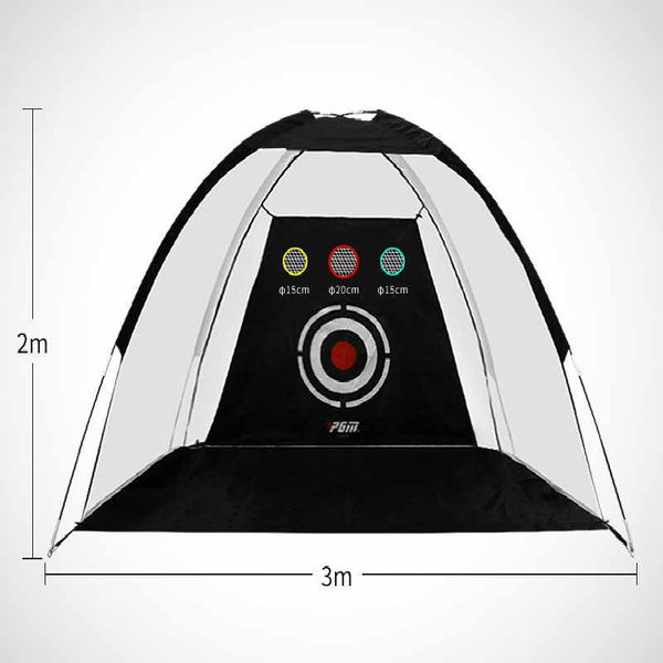 Lưới tập swing golf di động : Thiết kế mới bổ sung 3 lỗ tập Chip, hai màu lựa chọn.