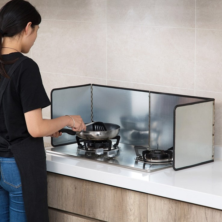 Tấm chắn dầu mỡ nhà bếp loại dày, Tiện dụng cho nhà bếp ngăn dầu mỡ