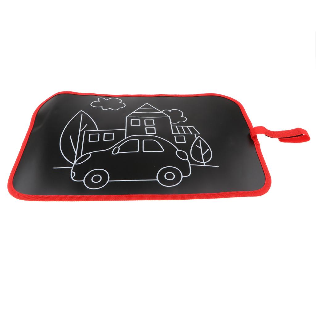 Mess Free Chalk Board Doodle Writing Drawing Board Gift For Boys Girls - A