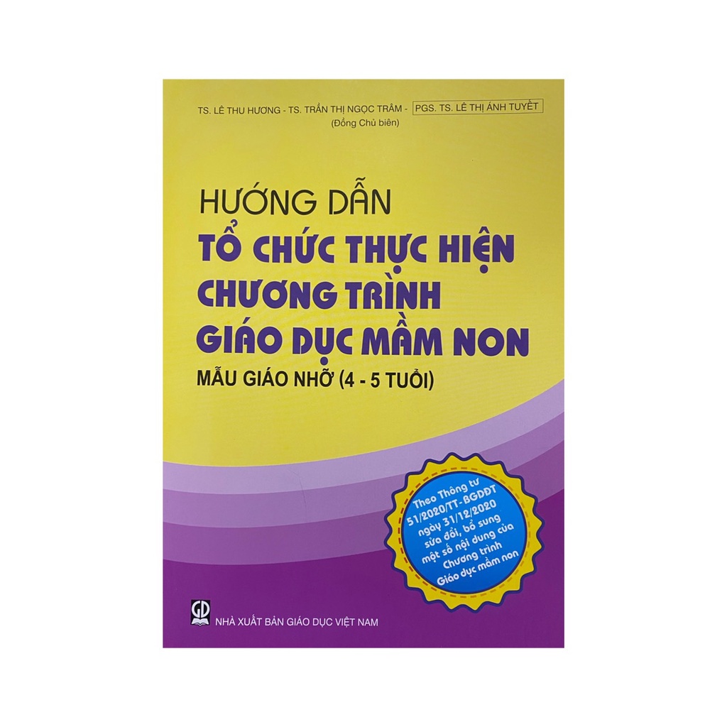 Hướng dẫn tổ chức thực hiện chương trình giáo dục mầm non mẫu giáo nhỡ