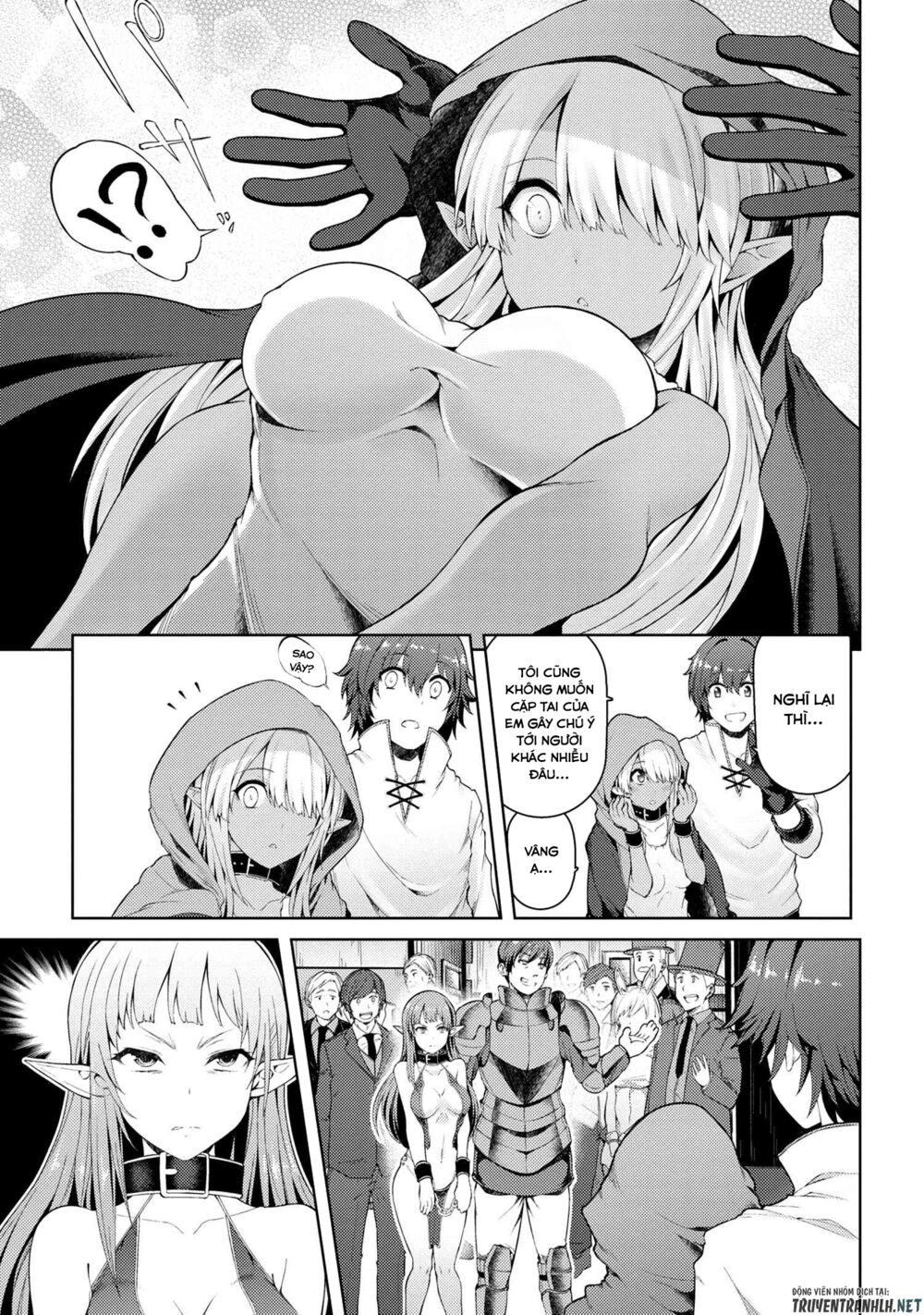 ngôi nhà của tôi đã bị đốt cháy, thế thì tại sao tôi không dùng hết số tiền còn lại để mua nô lệ dark elf? chapter 2 1