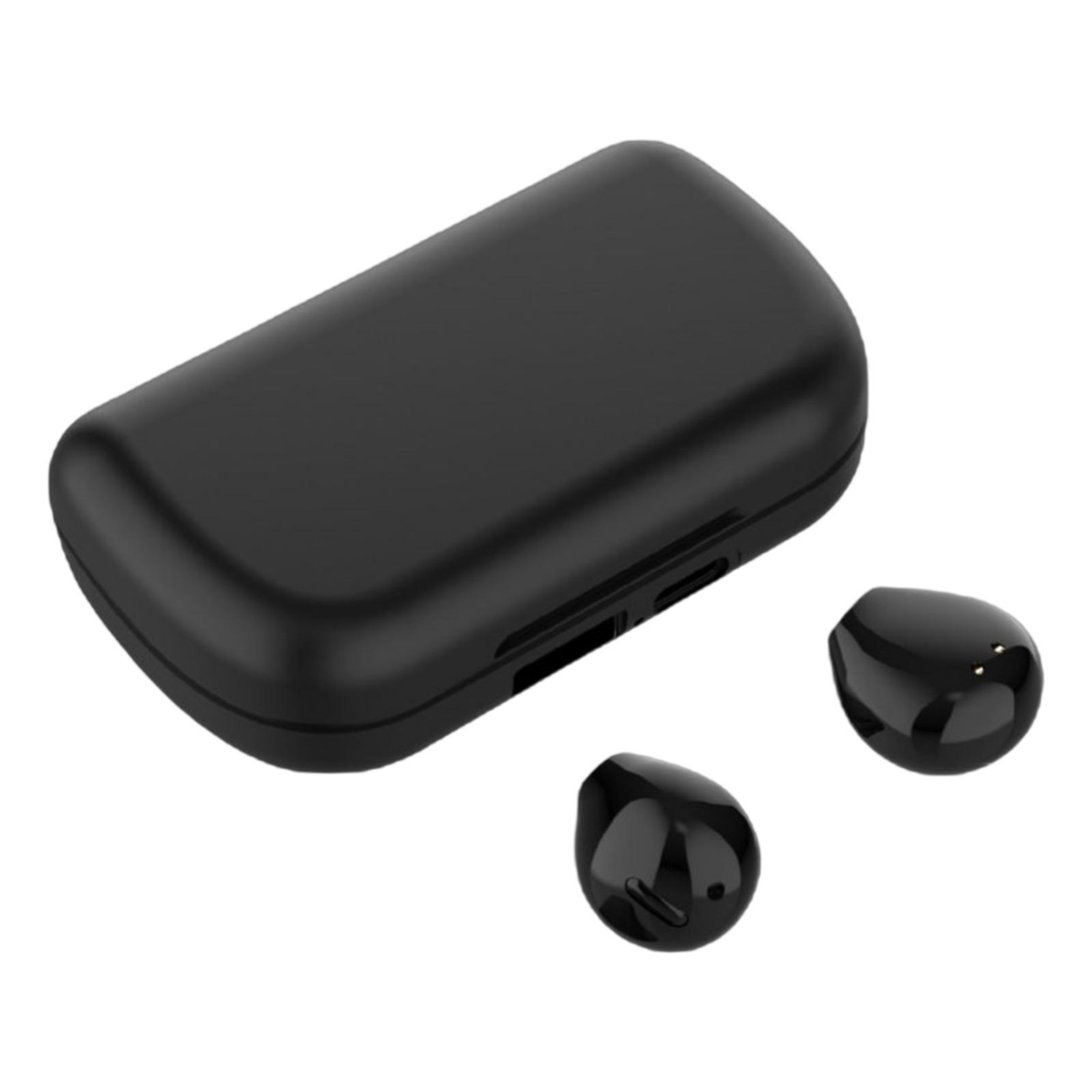 Mini True Wireless Earbuds with Charging Case, Touch Control Sports Earphones ,HiFi Sound ,Stereo Headphones for Video Gaming Music Laptop PC