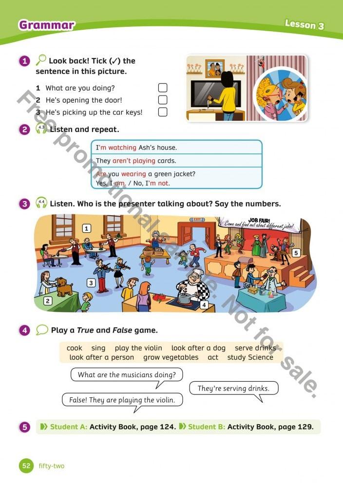 Team Together Activity Book Level 3