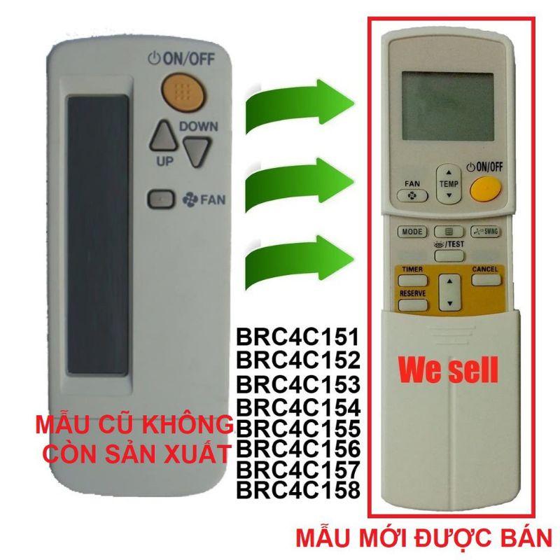 Remote Điều Khiển Điều Hòa Daikin Âm trần