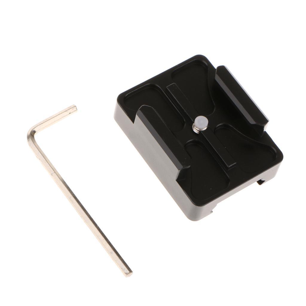 Metal Aluminum 20mm Rail Mount for 4 3 2 Camera Side