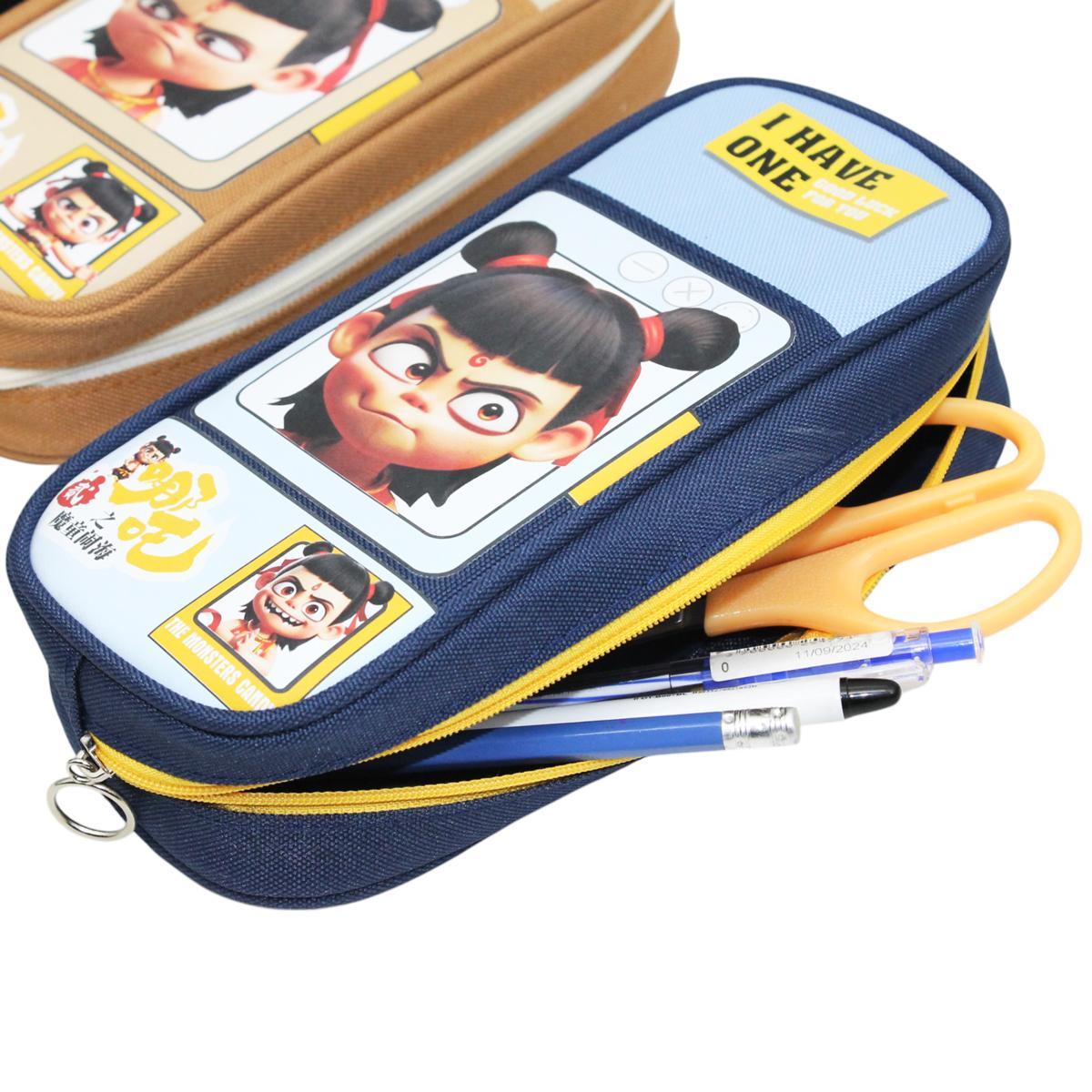 Bóp Viết Vải Natra - Yescholar 9082 - Màu Xanh