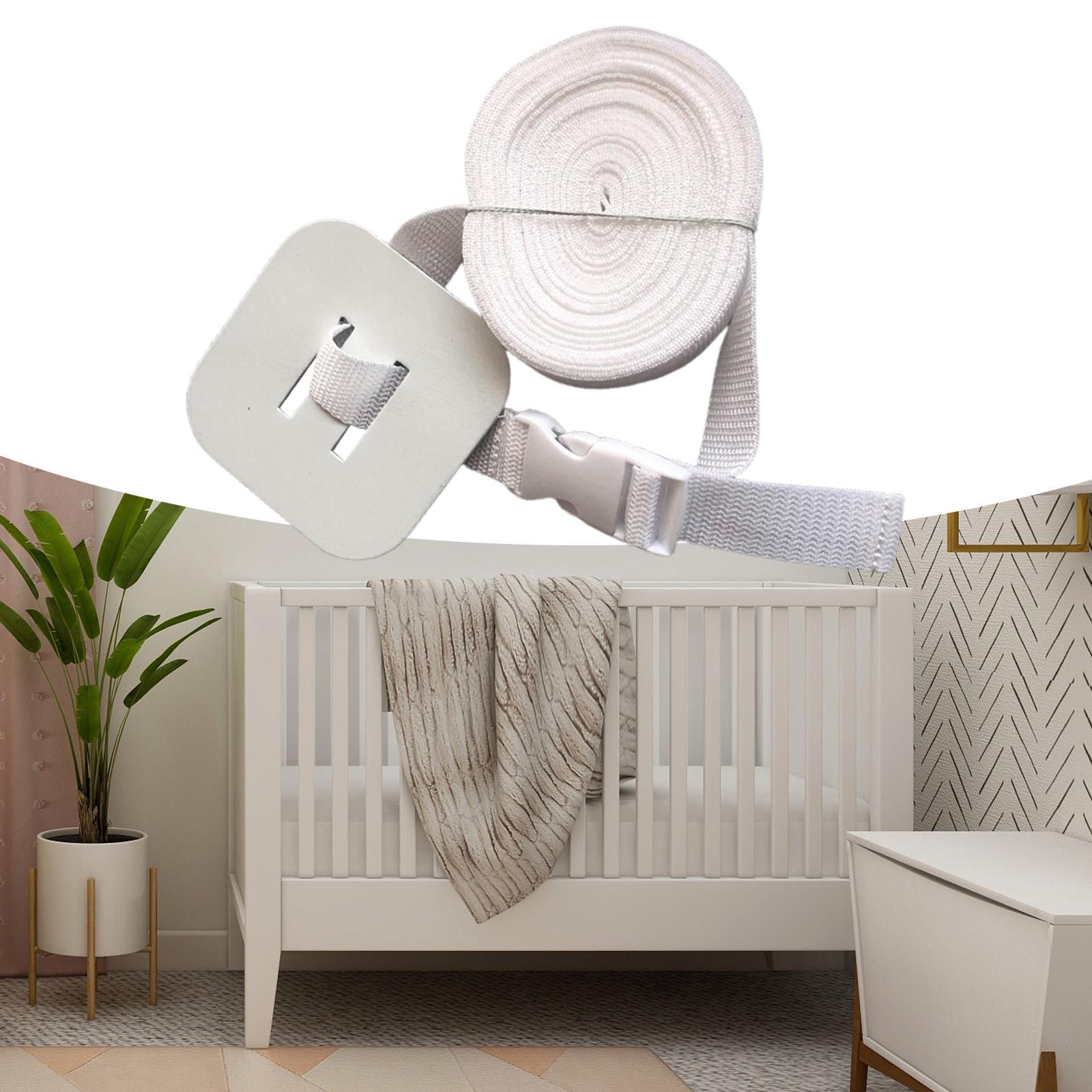 Elastic Attachment Bed Strap with Adjustable Buckle for Sheet Bed Mattress