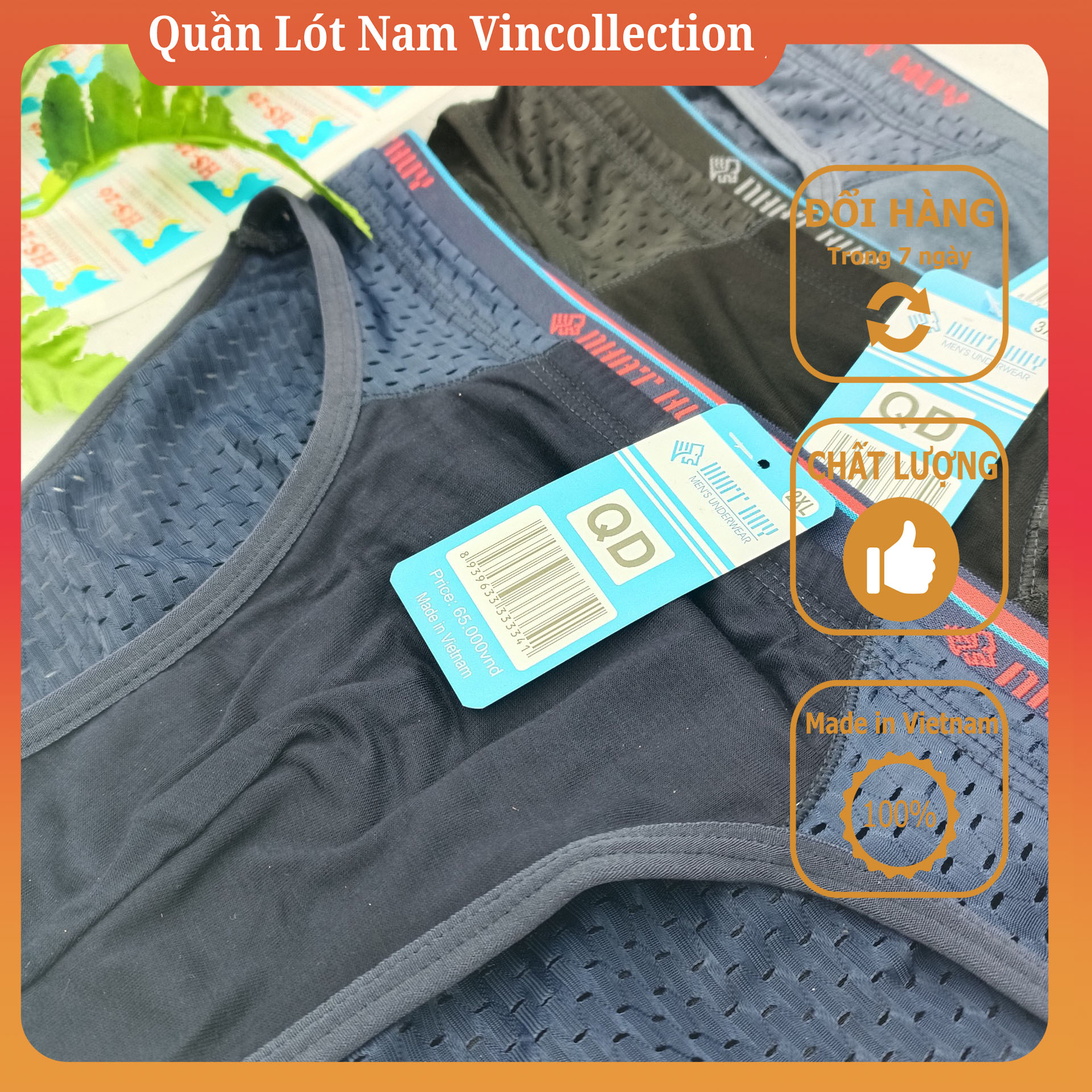 |Combo 5| Quần Lót Nam Chéo  Nhật Huy Vải Lưới Thông Hơi Li Ti Lỗ Nhỏ Cao Cấp Quan lót Của Nam Quần xi líp nam lọt khe to- nhỏ thun lạnh sexy cao cấp - Quần Lót Nam Nhật Huy