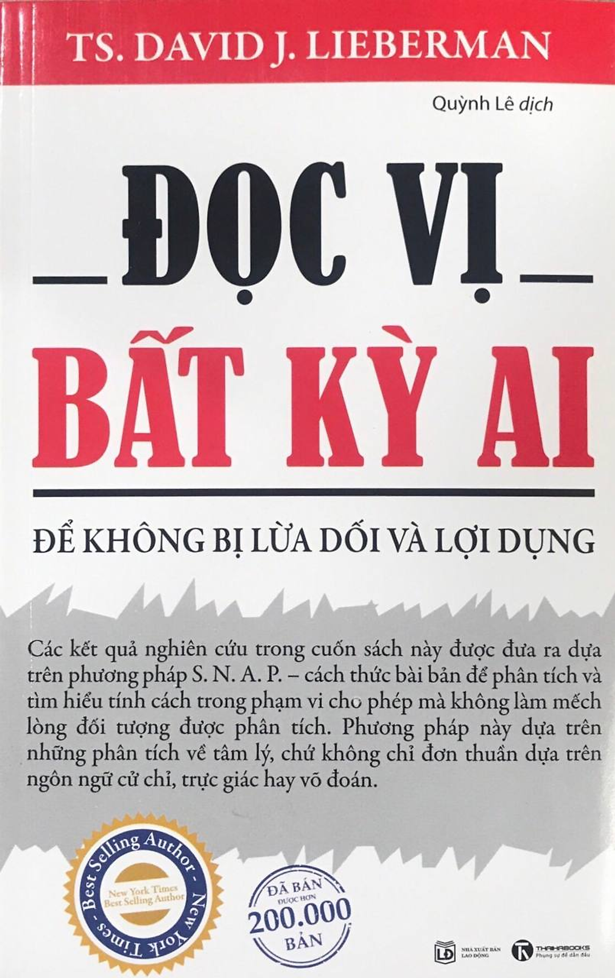 Đọc Vị Bất Kỳ Ai (Tái Bản)- Free Bookcare