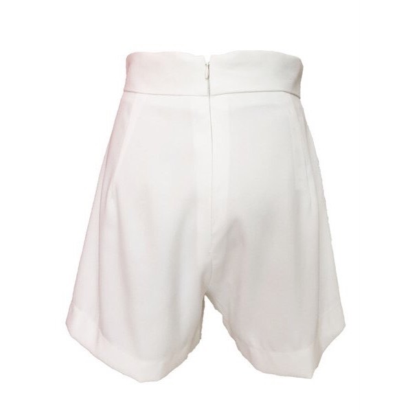 YU CHERRY | Quần nữ Double Button Pleated Short YQ009