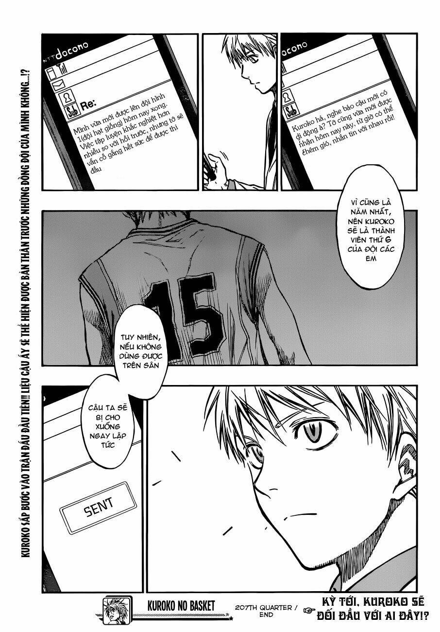 vua bóng rổ kuroko chapter 207 20