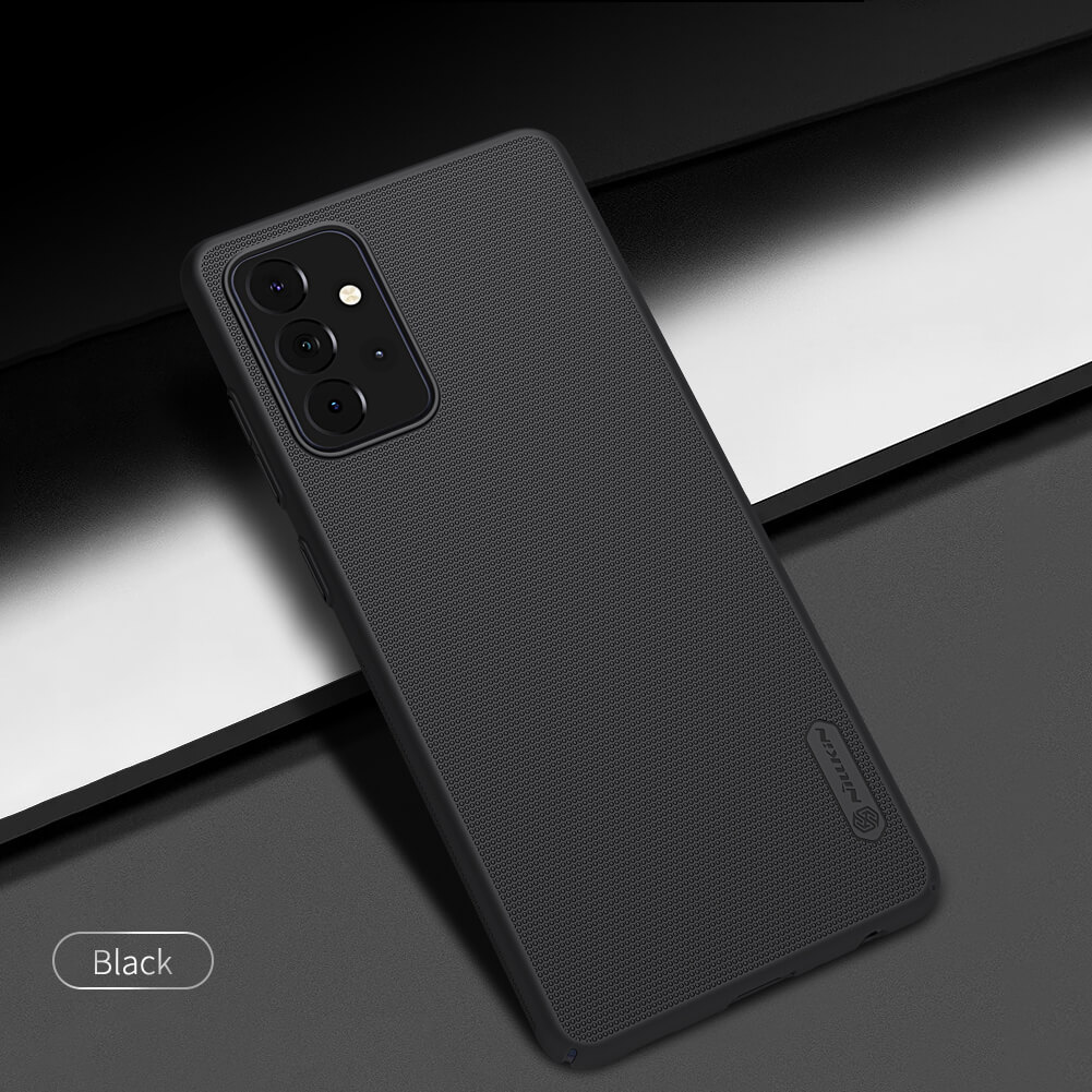 Ốp lưng dành cho Samsung Galaxy A72 Nillkin Frosted Shield dạng sần - Hàng Chính Hãng