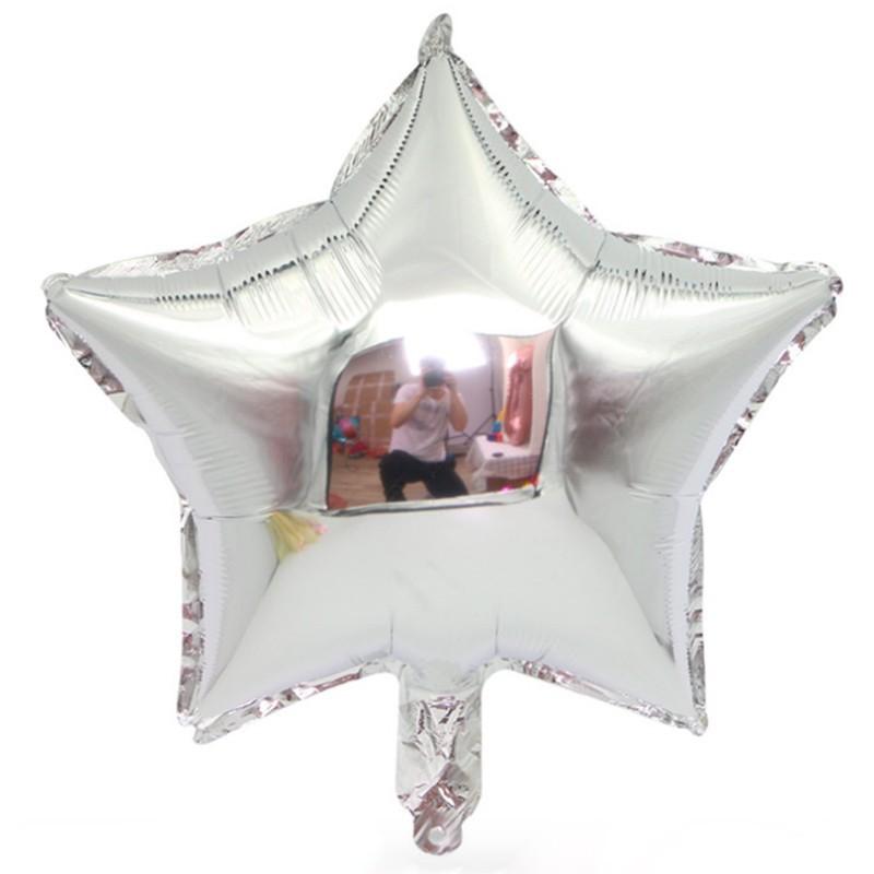 Bóng sao 5 cánh size18 inch, bóng nhôm sao 5 cánh size to giá rẻ