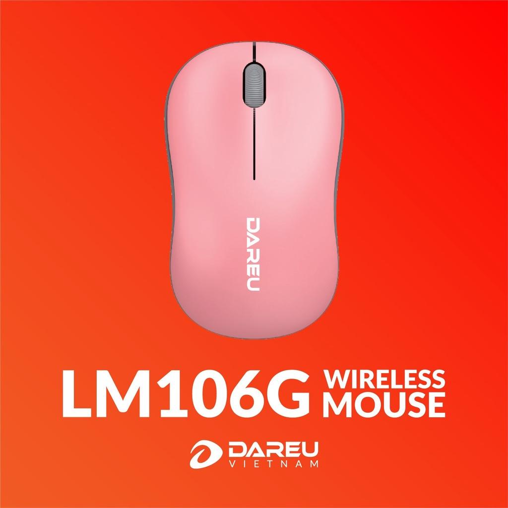 Chuột không dây chính hãng Dareu - LM106G (Wireless 2.4Ghz