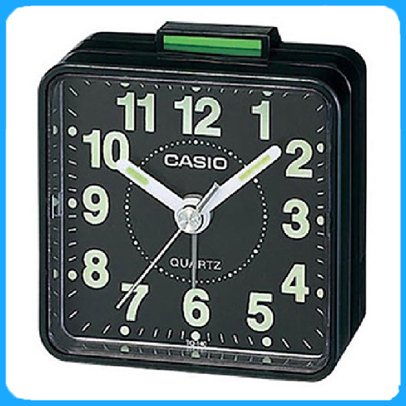 Đồng Hồ Để Bàn - Du Lịch Casio TQ-140-1DF Có Báo Thức, Cỡ Nhỏ