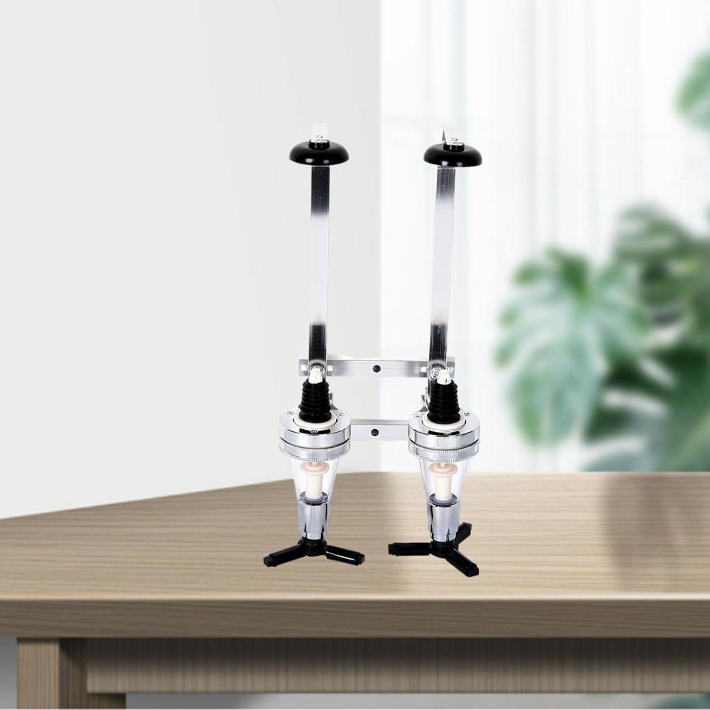 Portable   Dispenser Cocktails Drinks Bracket Rack Bar 2 Bottle