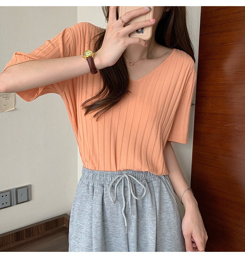 Áo dệt kim dáng ngắn sexy Haint Boutique