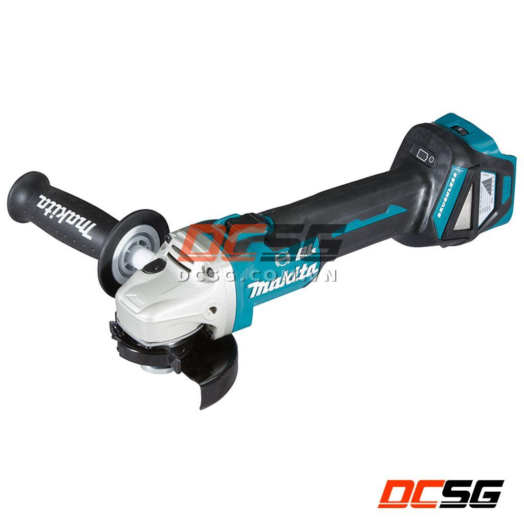 Máy mài góc 100mm dùng pin 18V Makita DGA414Z | DCSG