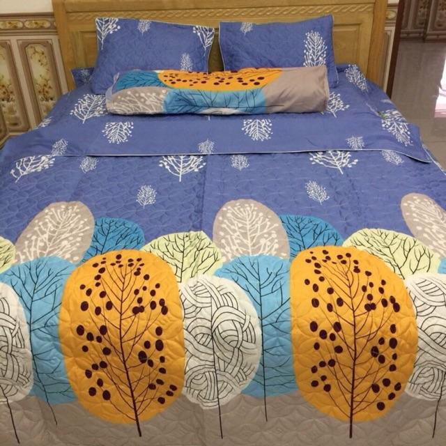 Bộ chăn ga gối trần bông