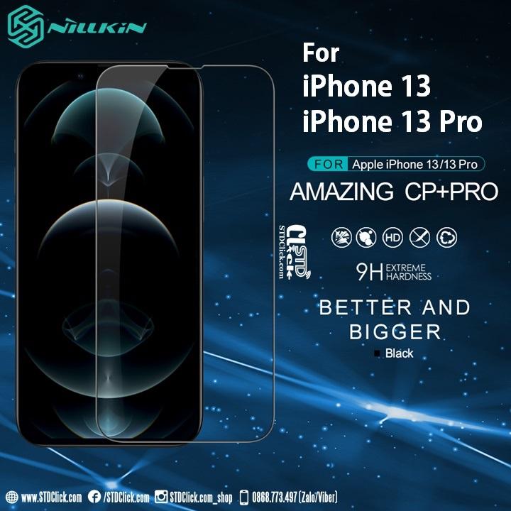 KÍNH CƯỜNG LỰC DÀNH CHO ĐIỆN THOẠI IPHONE 13 - 13 PRO NILLKIN CP+PRO 2.5D