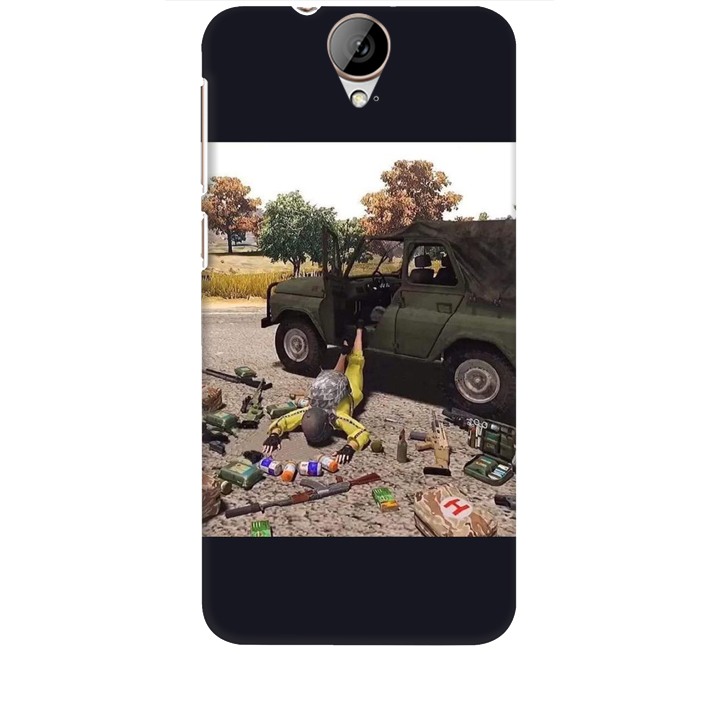 Ốp lưng dành cho điện thoại HTC E9 hinh PUBG Mẫu 03