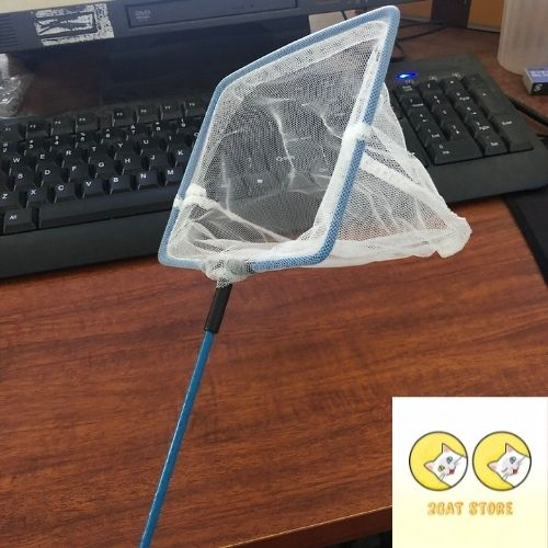 Vợt vớt cá , cán kim loại chắc chắn, đa dạng kích thước
