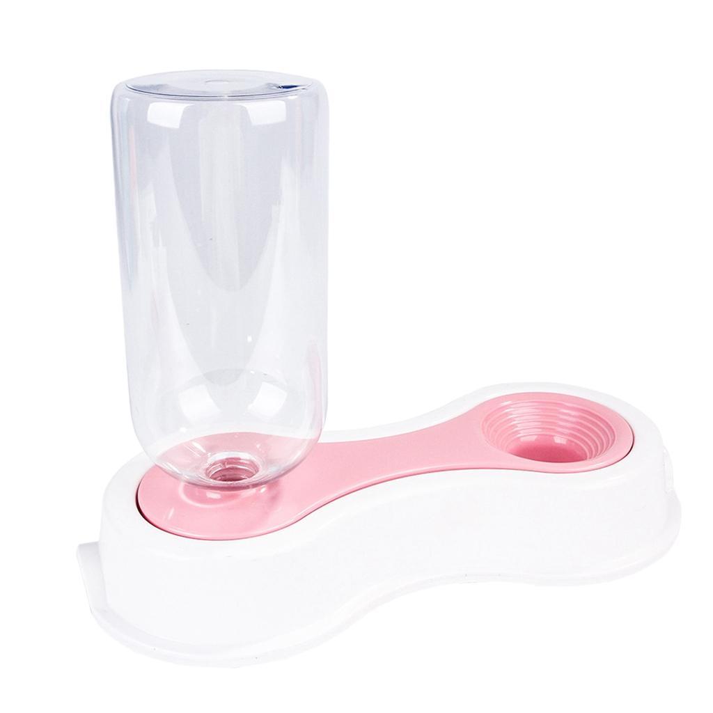 2Pc Pet Dog Cat Puppy Automatic Water Feeder Water Drinking Dispenser Dish Bowl