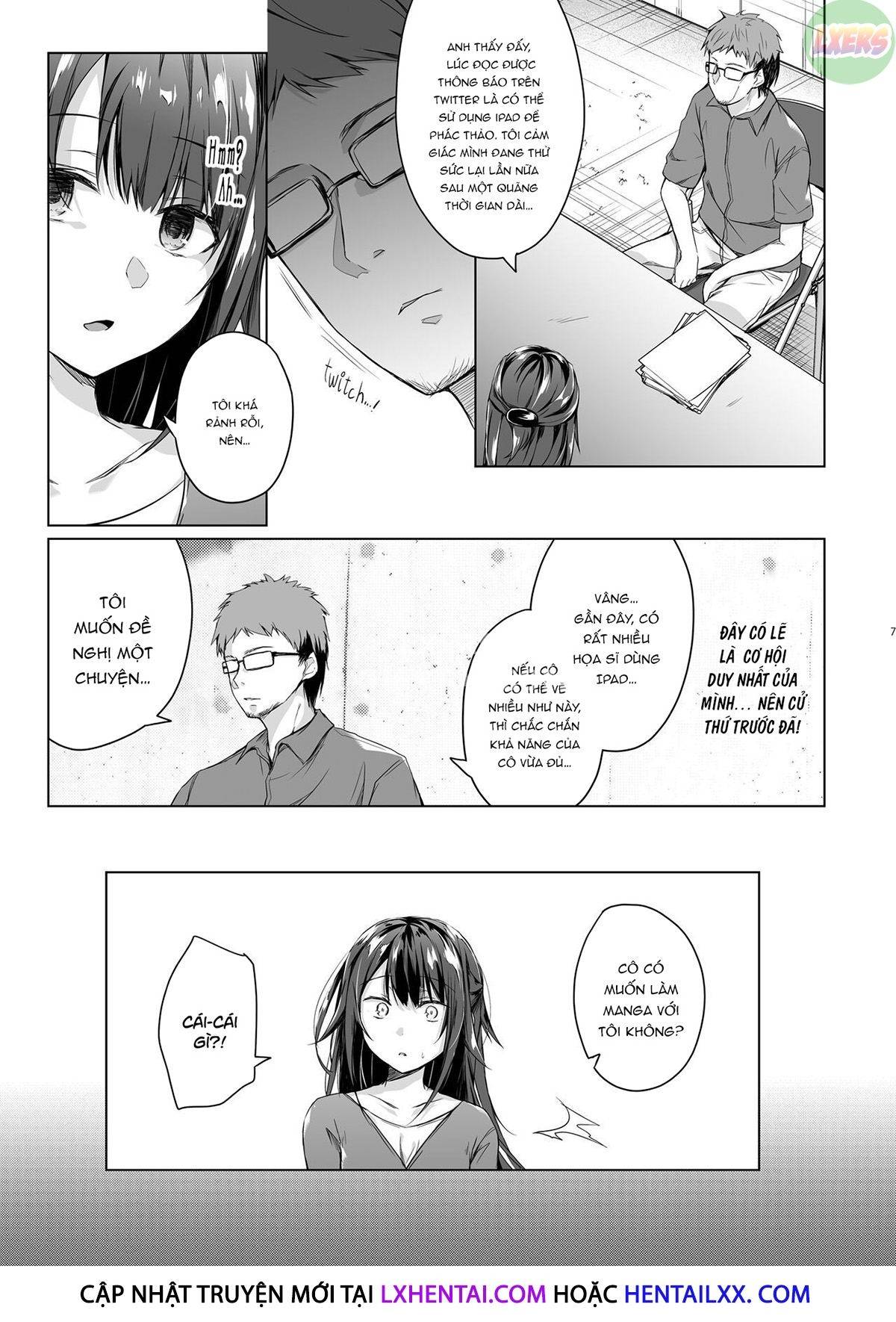 vợ tôi cư xử rất lạ sau hội thảo manga… chapter 1 5