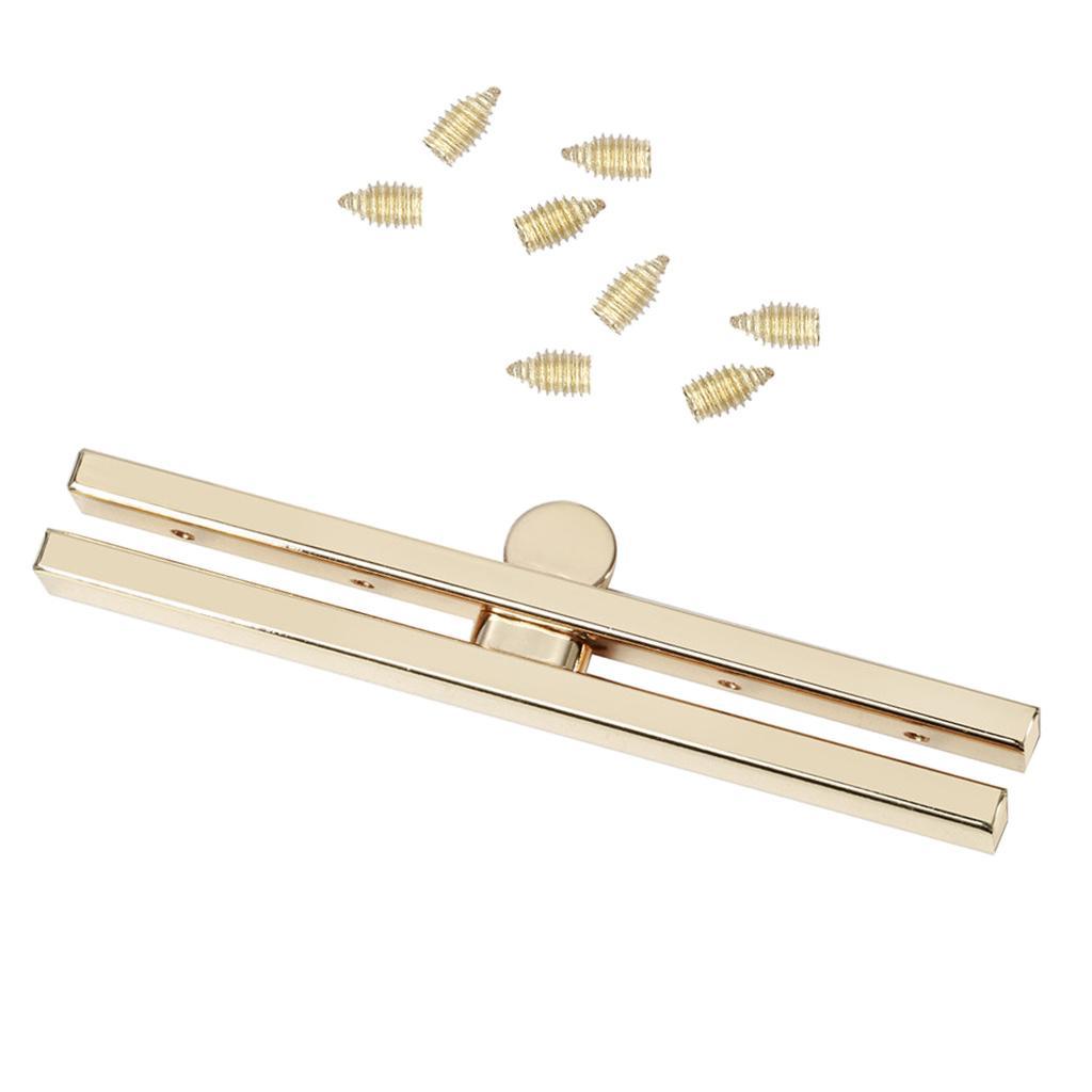 Purse Frame Bar Edge Wallet Bag Clasps DIY Handcrafts 11.4cm/4.5inch