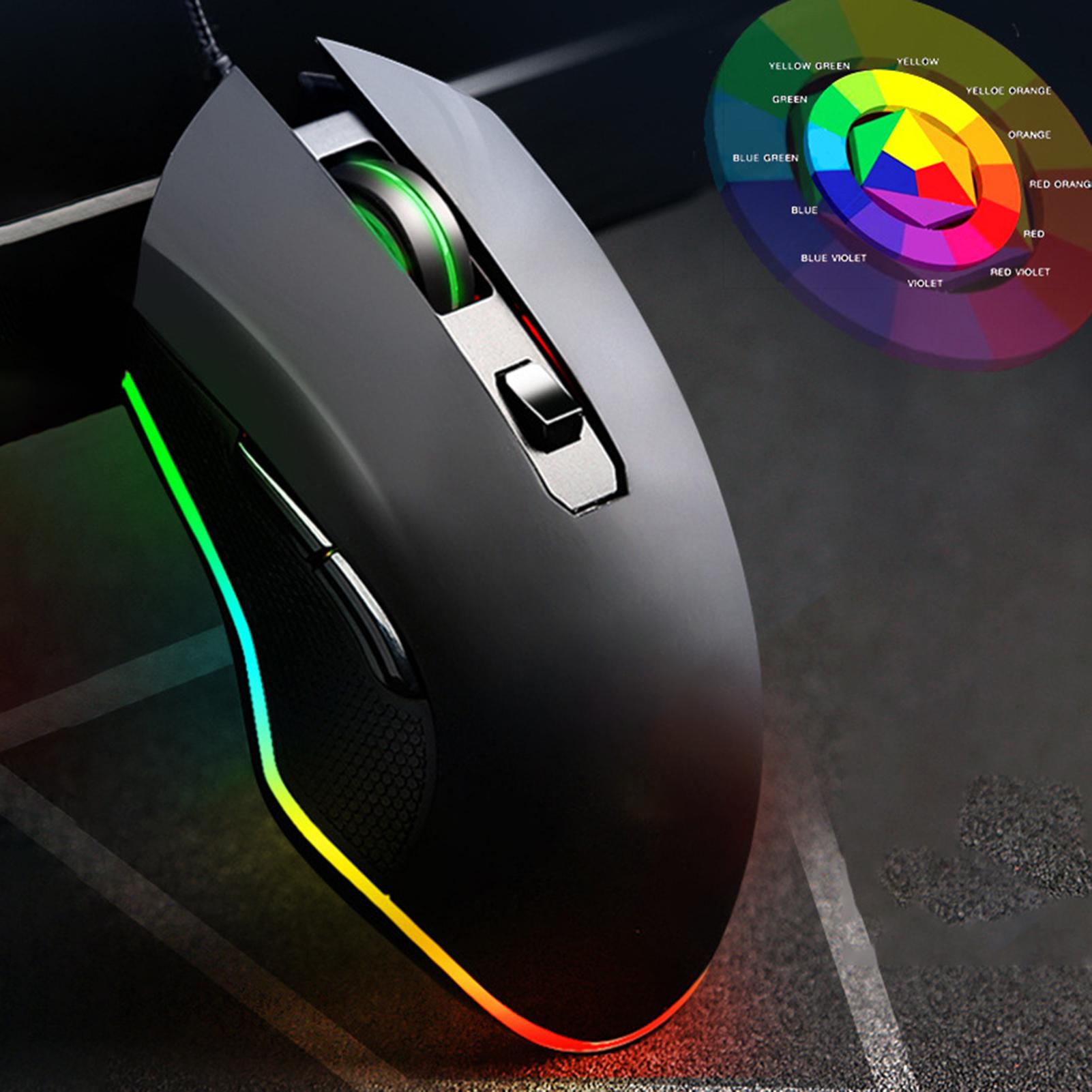 T1 Bàn Phím Chuột Sản Phẩm Công Thái Nhiều Màu Đèn Nền Một Tay Bàn Phím Chuột Dành Cho Nhà Game Thủ Chơi Game Bộ