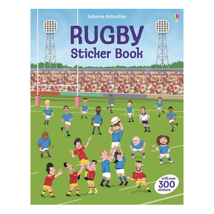 Usborne Rugby Sticker Book