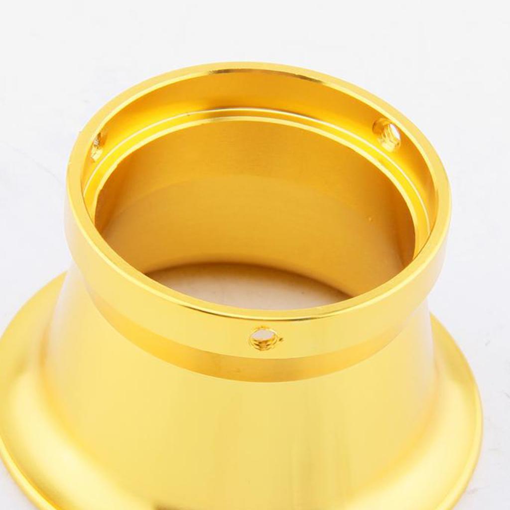 3 Pieces 2 inch Air Intake Turbo Horn Velocity Stack Funnel for Carburetor