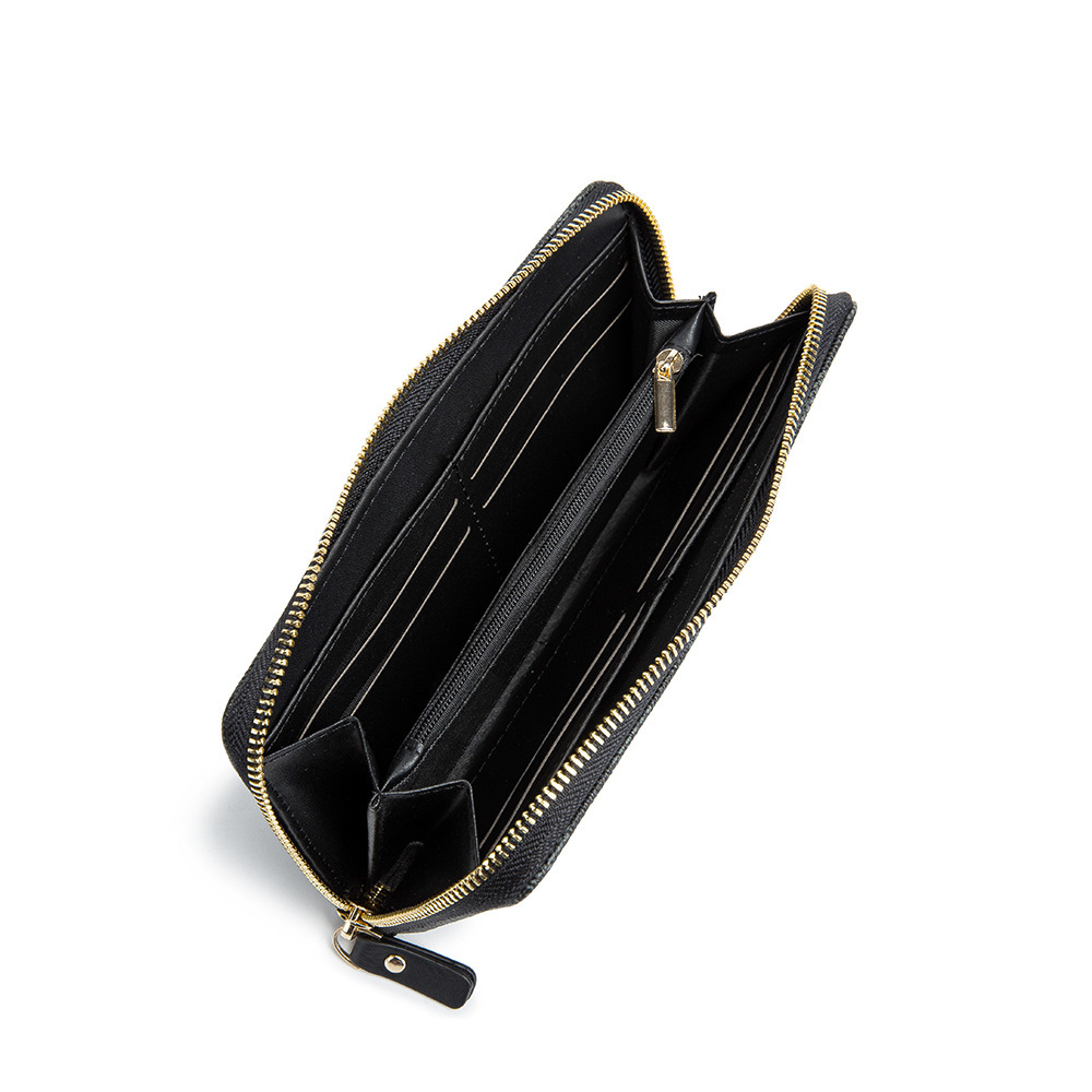 2021 new men's and women's styles long zipper presbyopia wallet large-capacity clutch bag wallet card bag coin purse