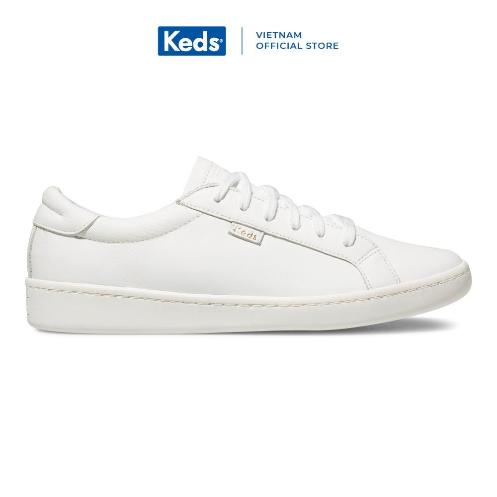 Giày Keds Nữ- Ace Leather White- KD056857