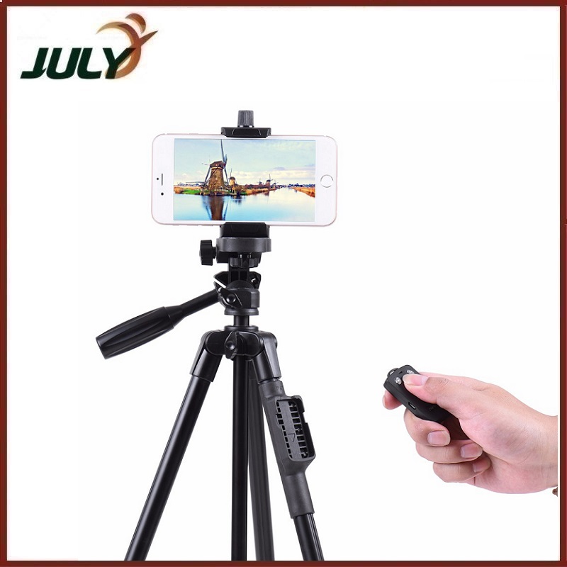 Chân đế Tripod Bluetooth cho điện thoại và máy ảnh TTX - 6218 (Kèm túi đựng và remote bluetooth) - JL